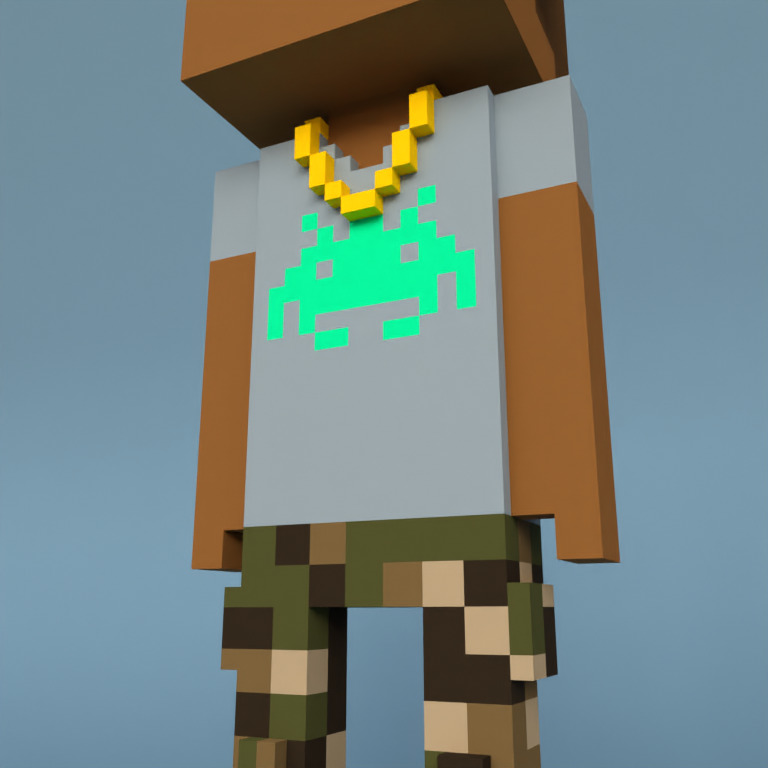 Meebit #18214 — Outfit
