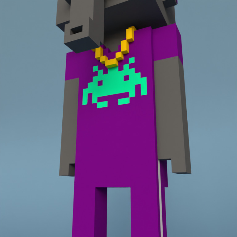 Meebit #18236 — Outfit