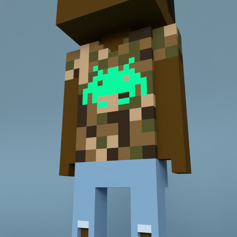 Meebit #18287 — Outfit