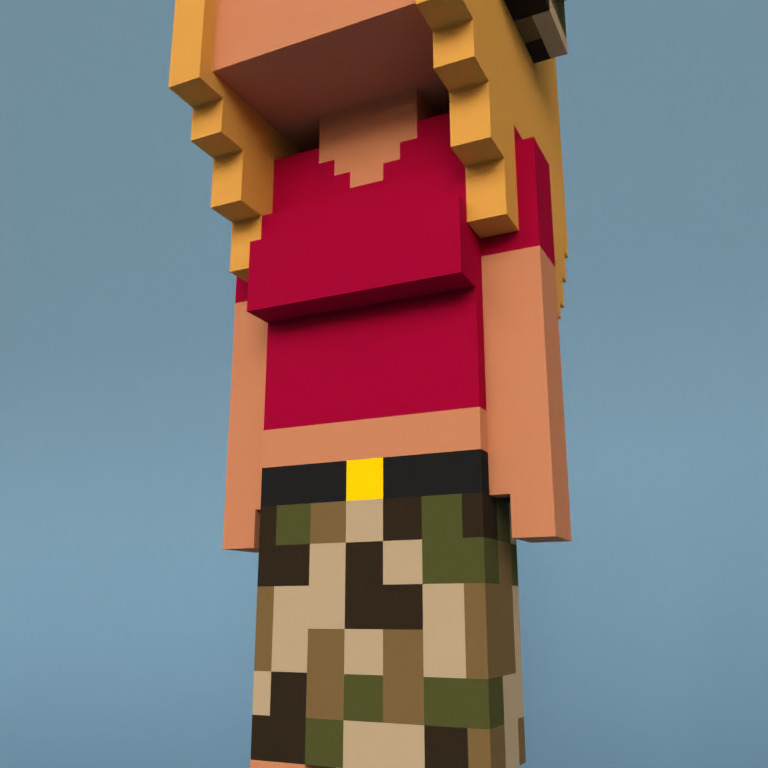 Meebit #18298 — Outfit