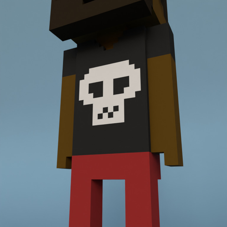 Meebit #18300 — Outfit