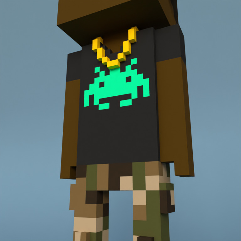 Meebit #18344 — Outfit
