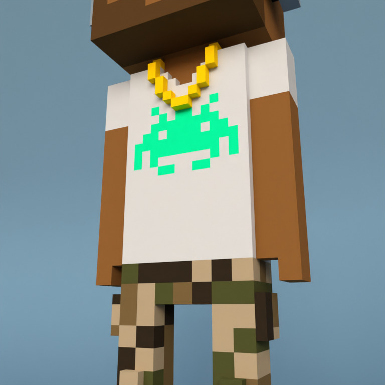 Meebit #18361 — Outfit