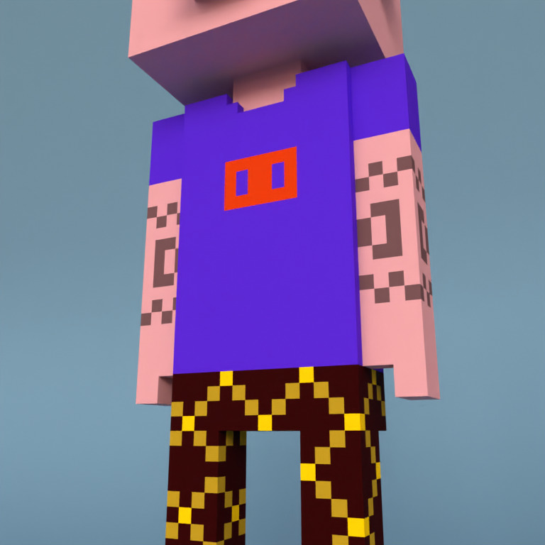 Meebit #18370 — Outfit