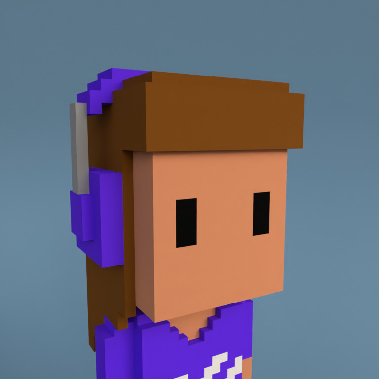 Meebit #18385 — Portrait