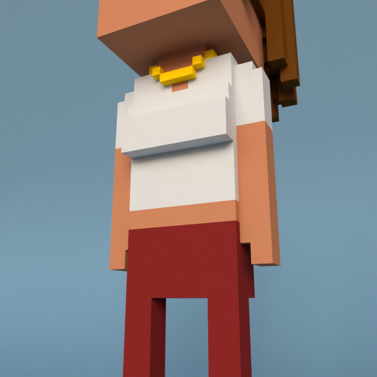Meebit #18393 — Outfit