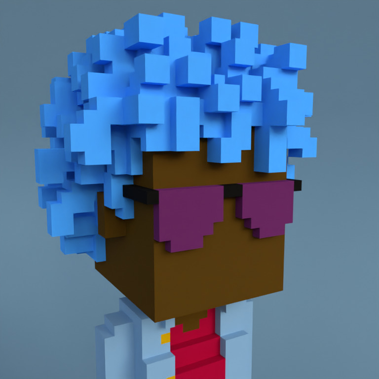 Meebit #18407 — Portrait