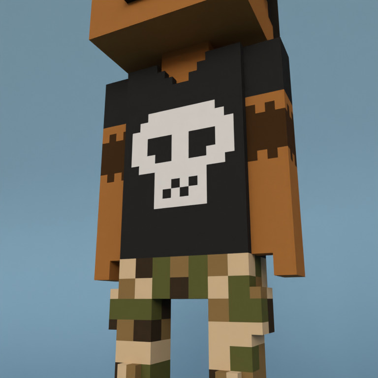 Meebit #18408 — Outfit