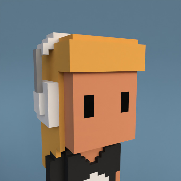 Meebit #18415 — Portrait