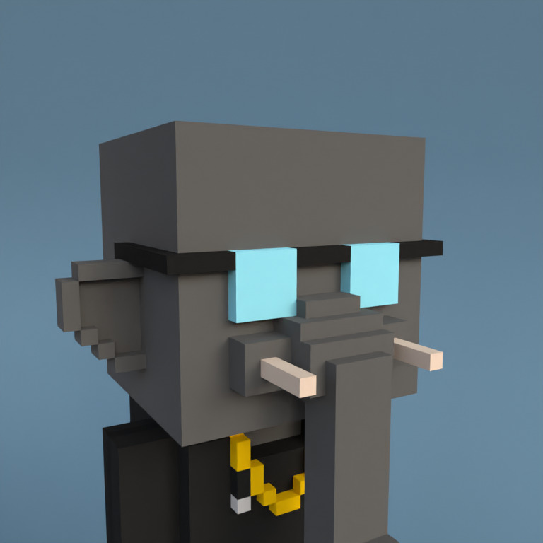 Meebit #18416 — Portrait