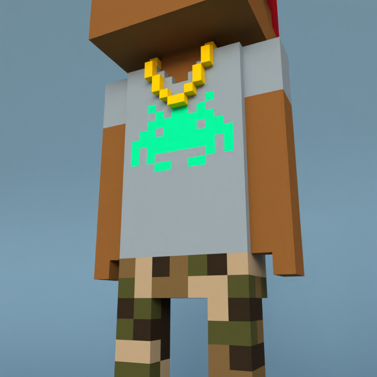 Meebit #18437 — Outfit