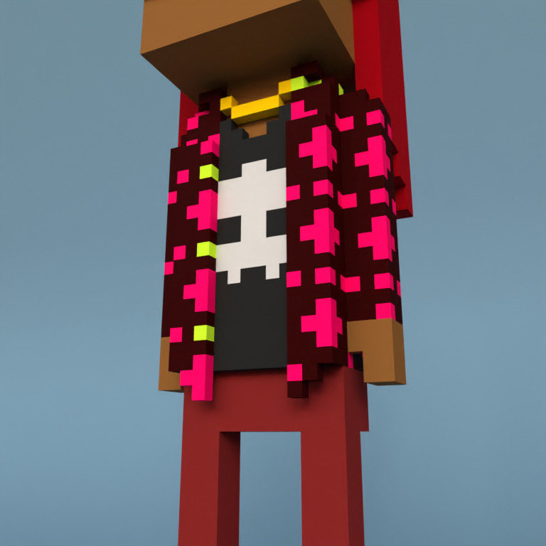 Meebit #18443 — Outfit