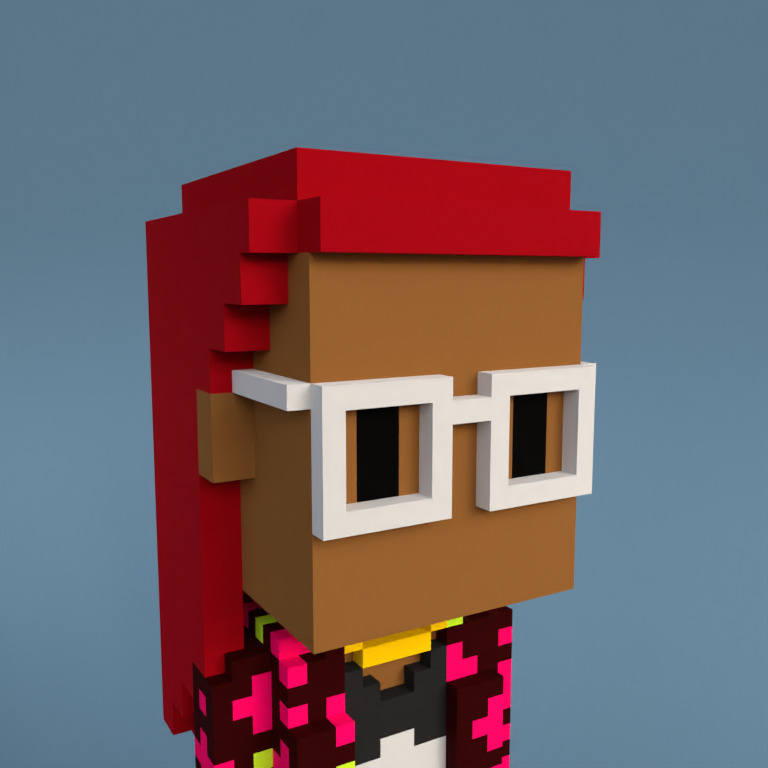Meebit #18443 — Portrait