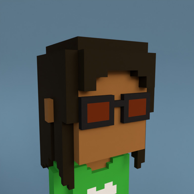 Meebit #18447 — Portrait