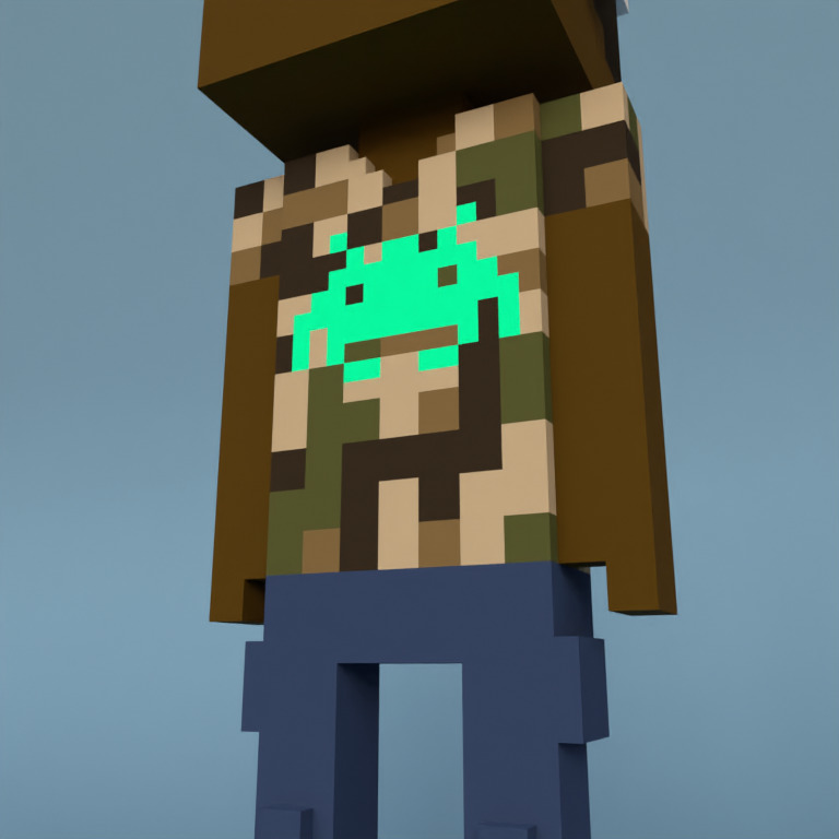 Meebit #18457 — Outfit