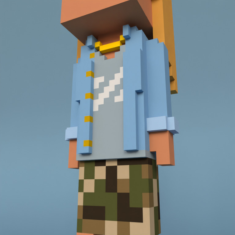Meebit #18459 — Outfit