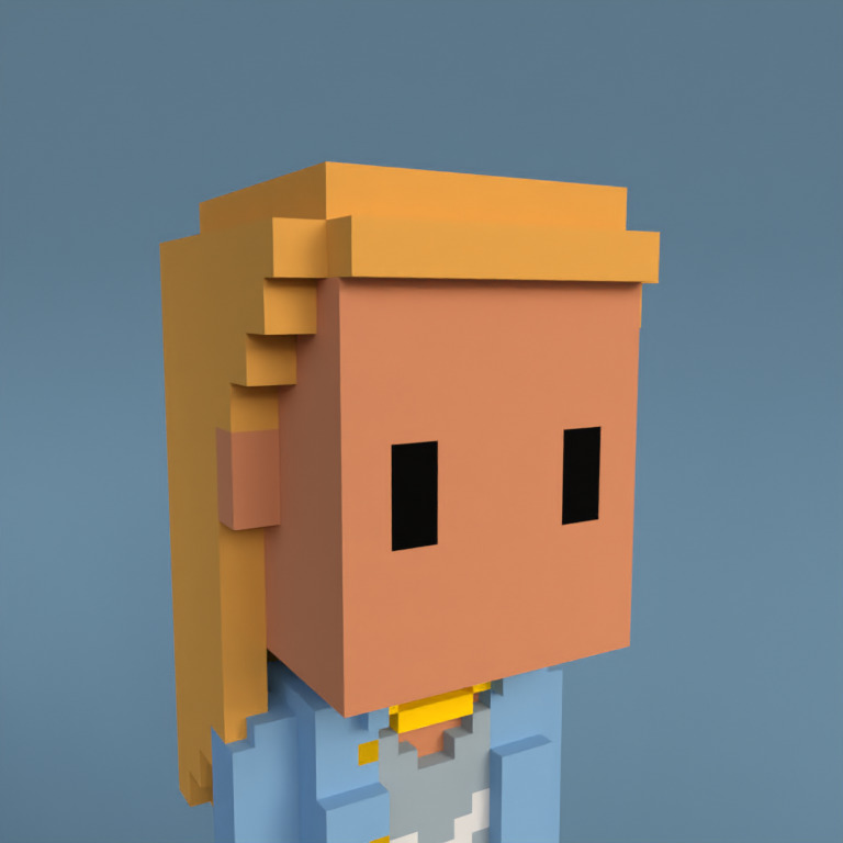 Meebit #18459 — Portrait