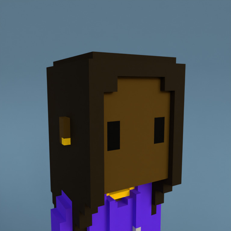 Meebit #18468 — Portrait
