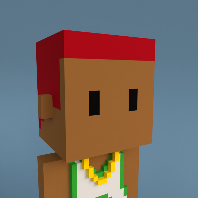 Meebit #18484 — Portrait
