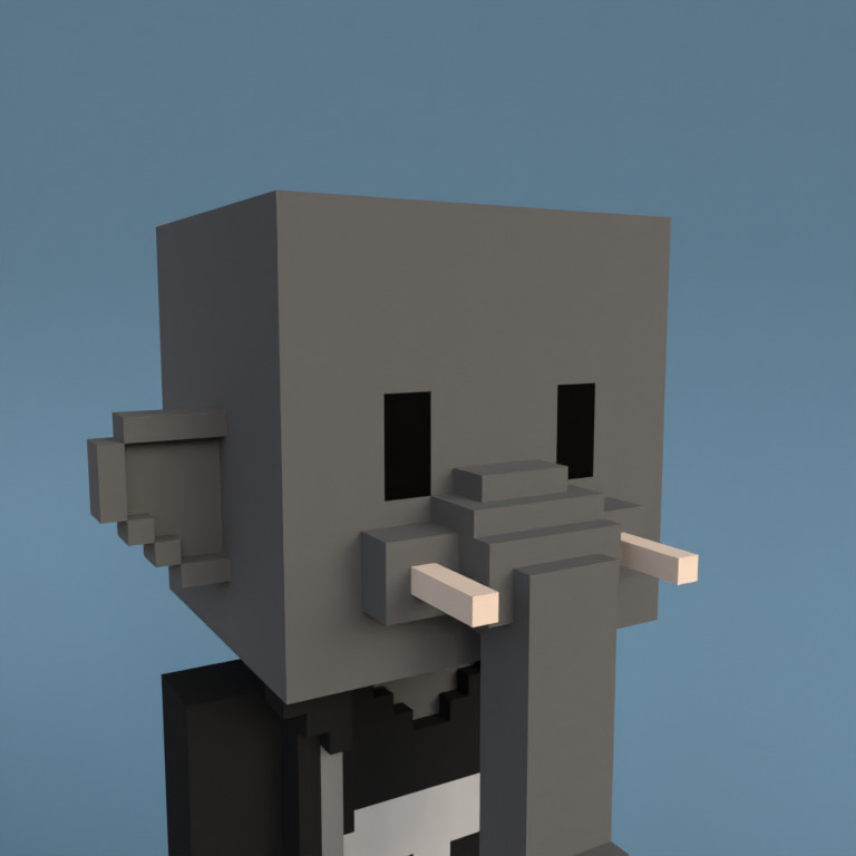 Meebit #18496 — Portrait