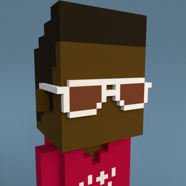 Meebit #18500 — Portrait