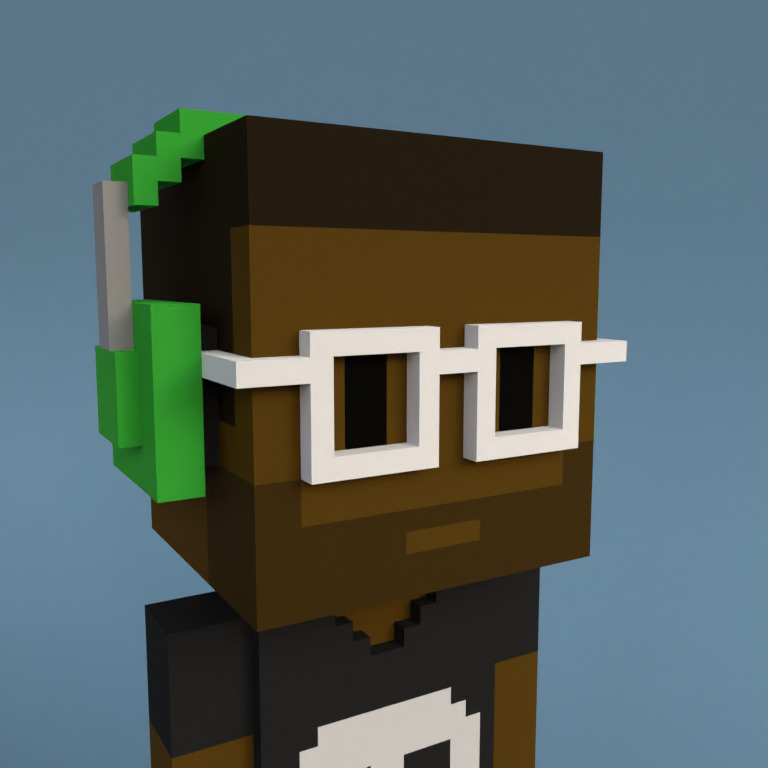 Meebit #18501 — Portrait