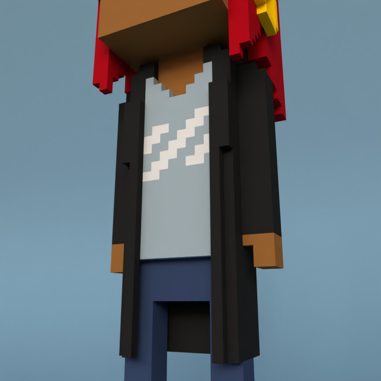 Meebit #18502 — Outfit