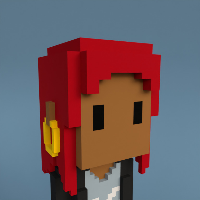 Meebit #18502 — Portrait