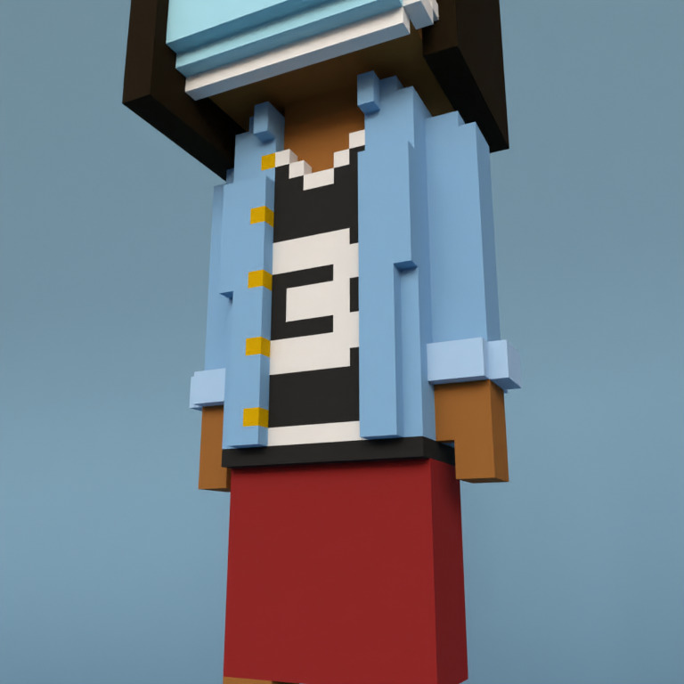 Meebit #18523 — Outfit
