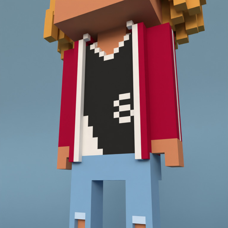 Meebit #18540 — Outfit