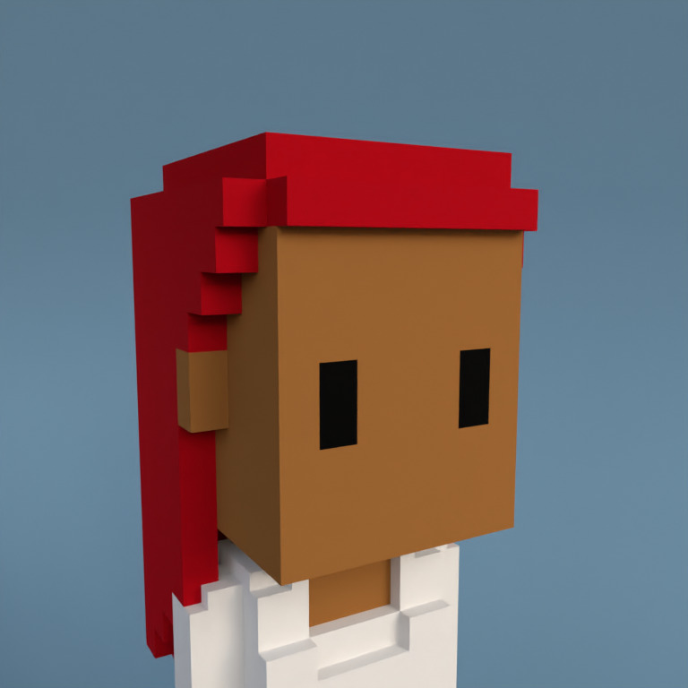 Meebit #18542 — Portrait