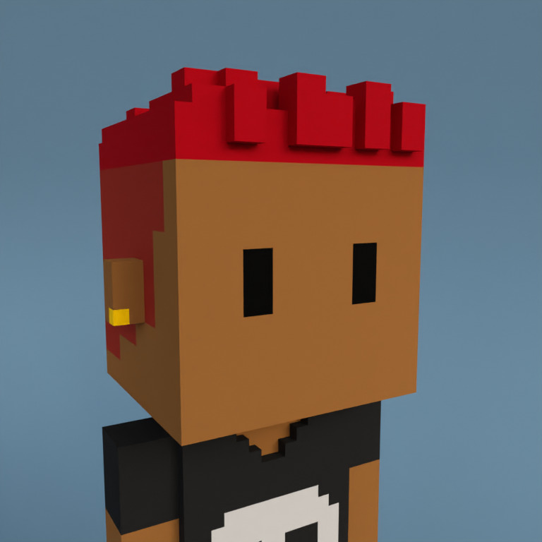 Meebit #18544 — Portrait