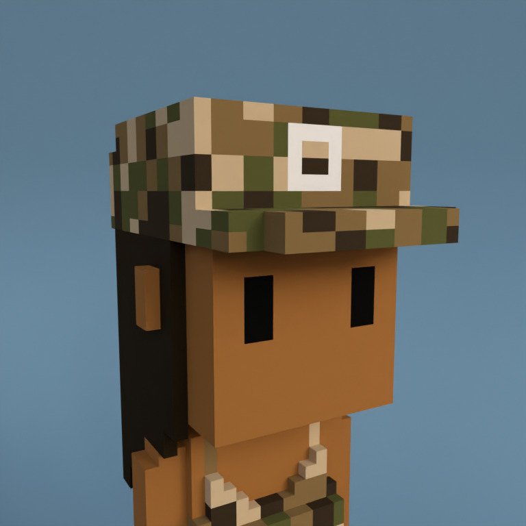 Meebit #18553 — Portrait