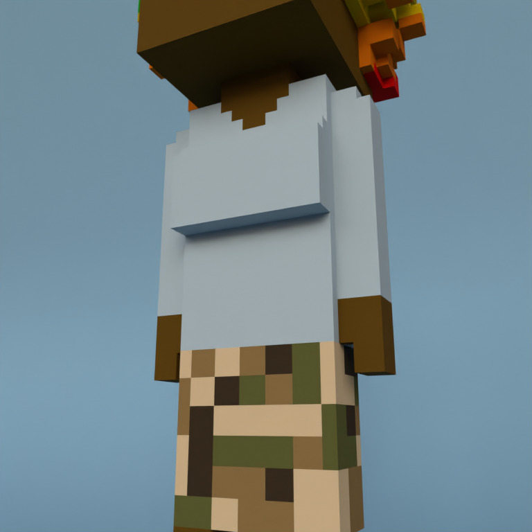 Meebit #18554 — Outfit