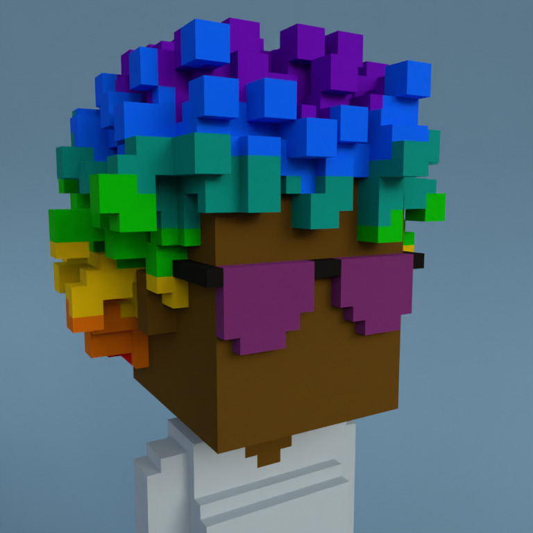 Meebit #18554 — Portrait