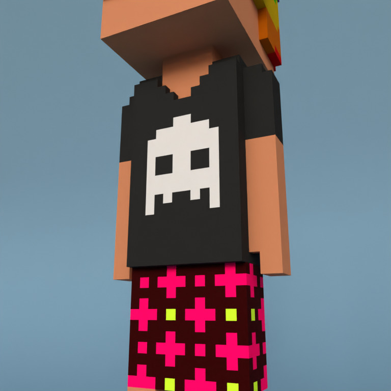 Meebit #18566 — Outfit