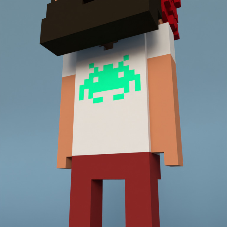 Meebit #18599 — Outfit