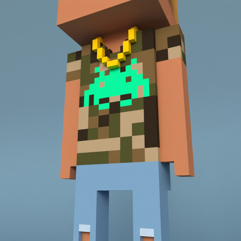 Meebit #18601 — Outfit