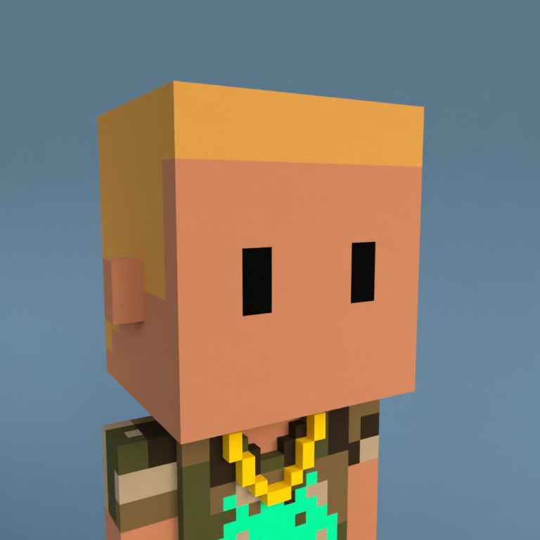 Meebit #18601 — Portrait
