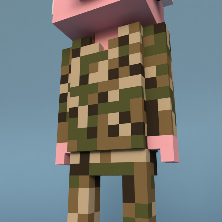 Meebit #18650 — Outfit