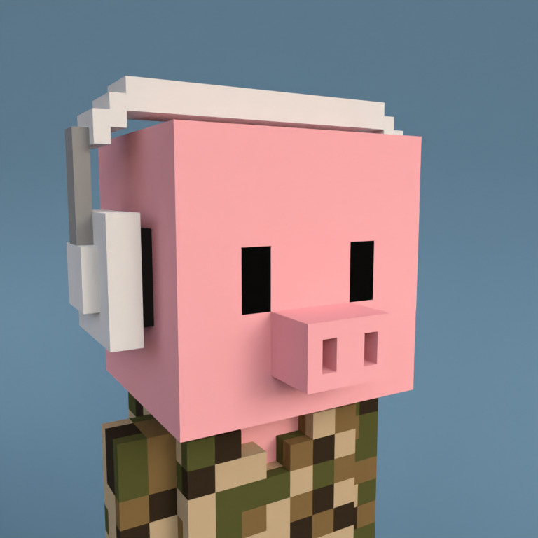 Meebit #18650 — Portrait