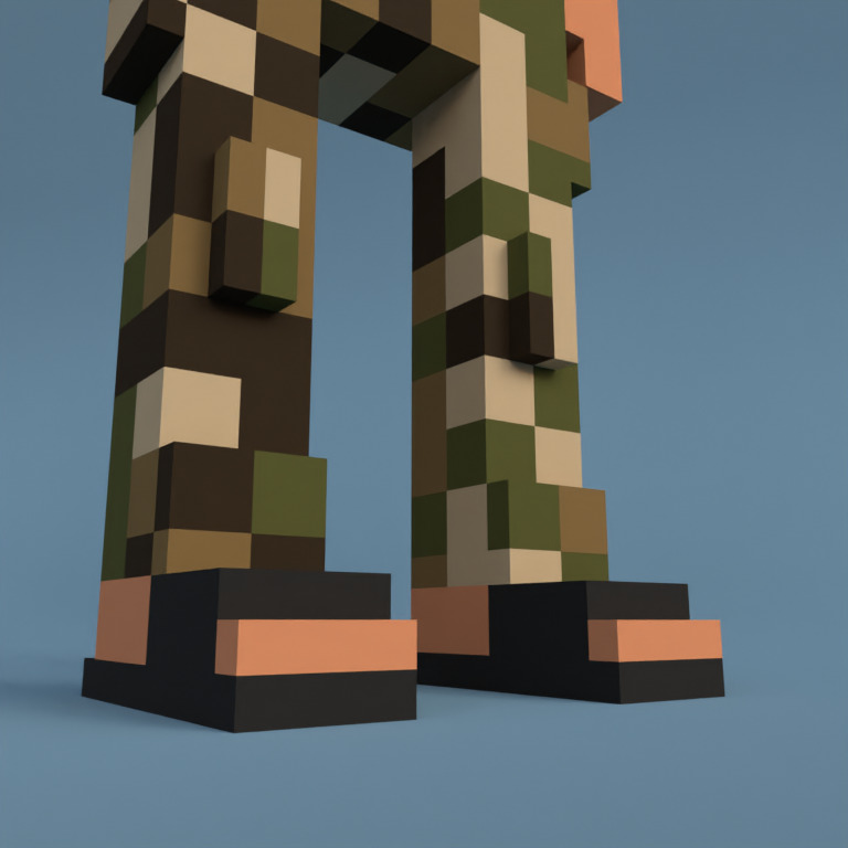 Meebit #18654 — Shoes