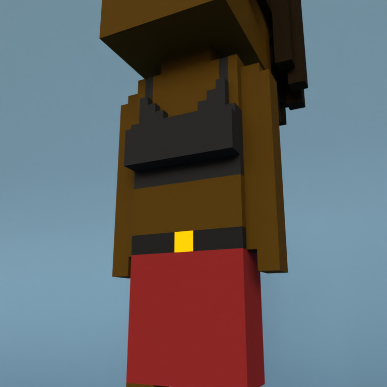 Meebit #18672 — Outfit