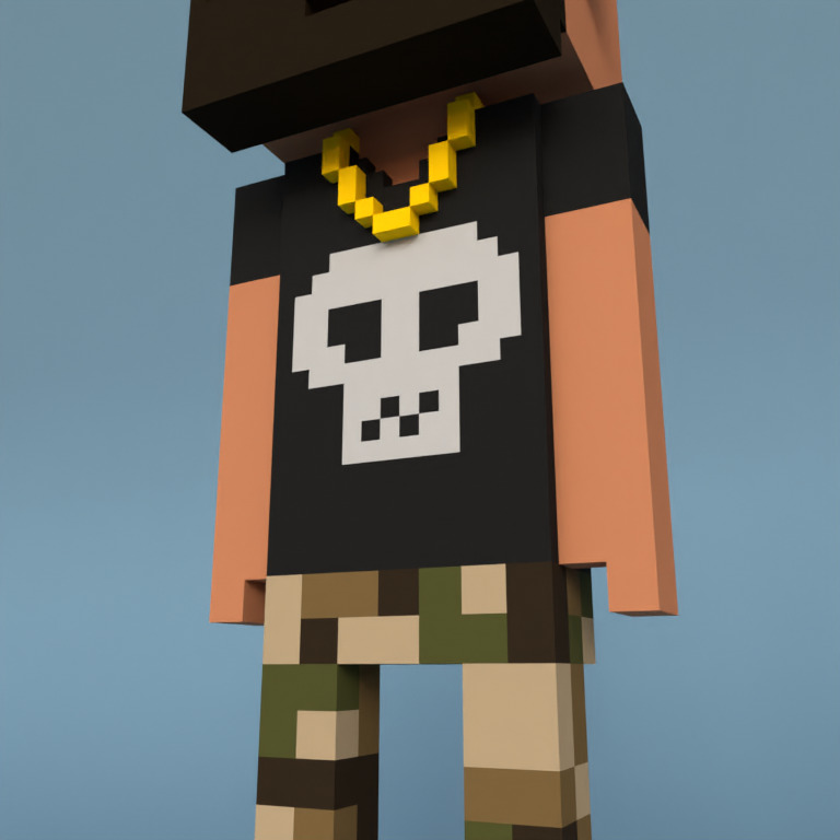Meebit #18676 — Outfit