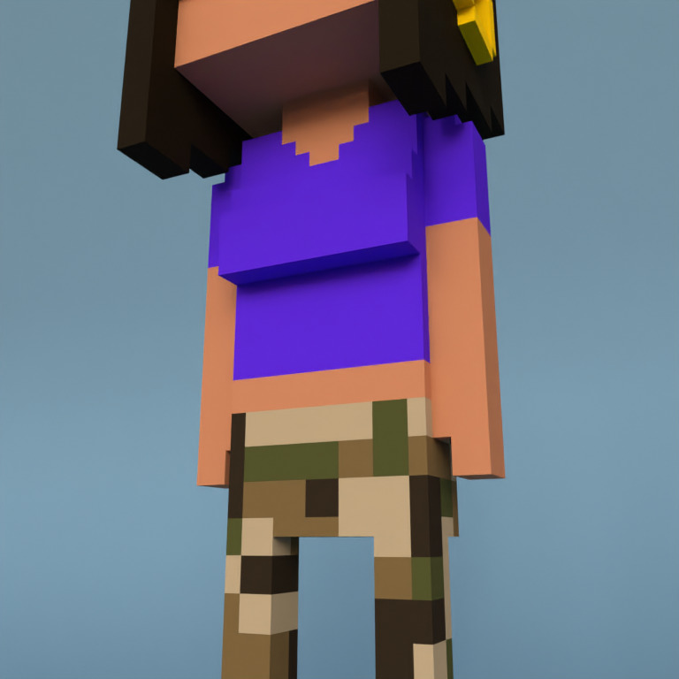 Meebit #18697 — Outfit