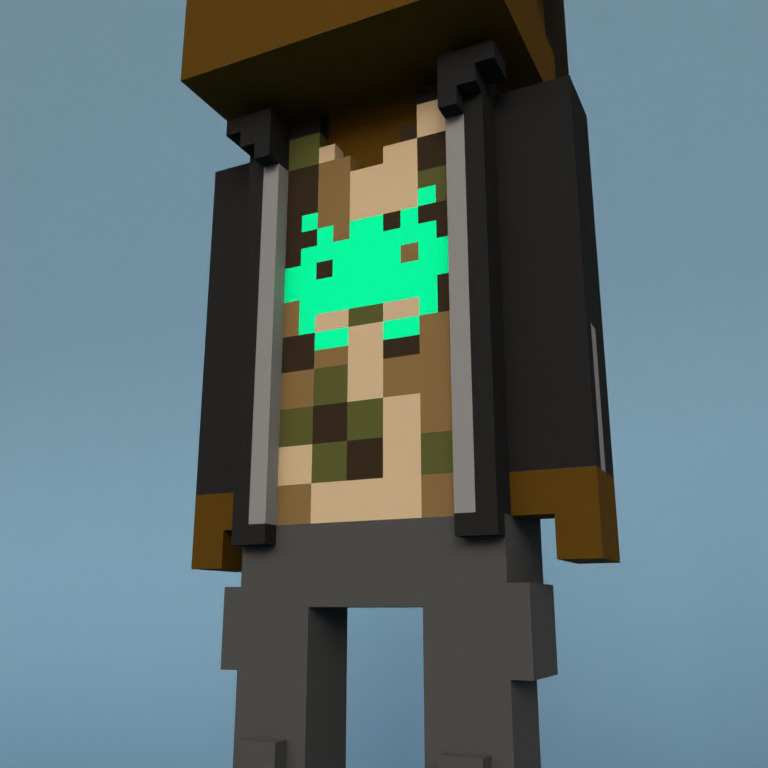 Meebit #18702 — Outfit