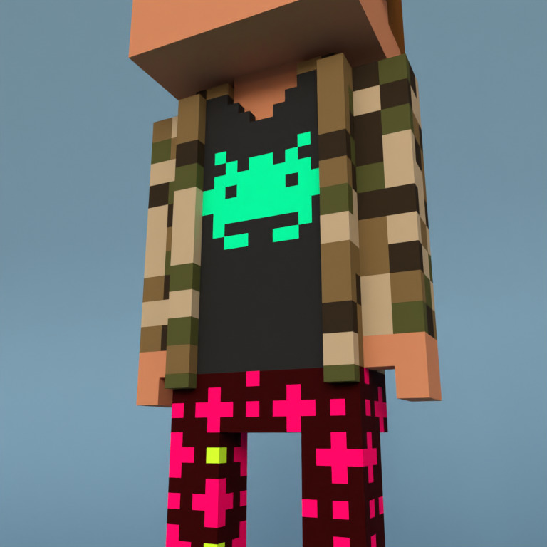 Meebit #18728 — Outfit