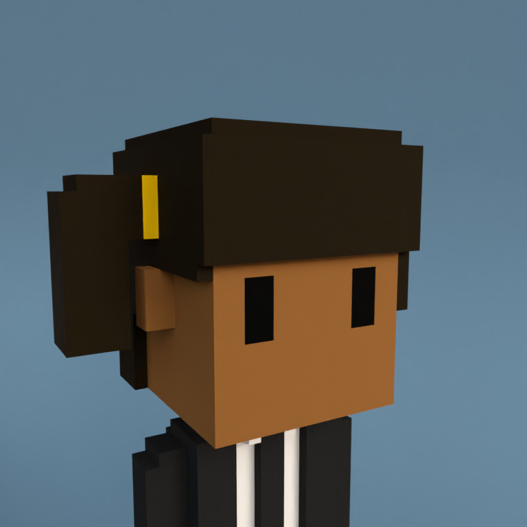 Meebit #18729 — Portrait