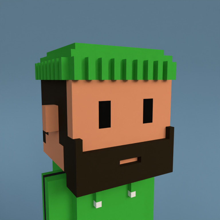 Meebit #18734 — Portrait