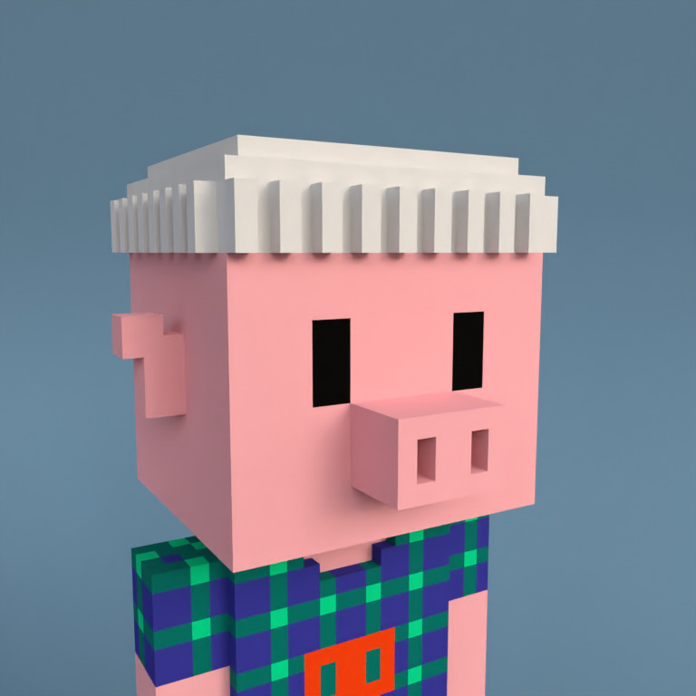 Meebit #18742 — Portrait